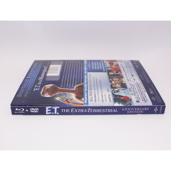 E.T. The Extra-Terrestrial (Blu-ray/DVD, 2012) Anniversary Edition w/ Slipcover - Picture 15 of 15